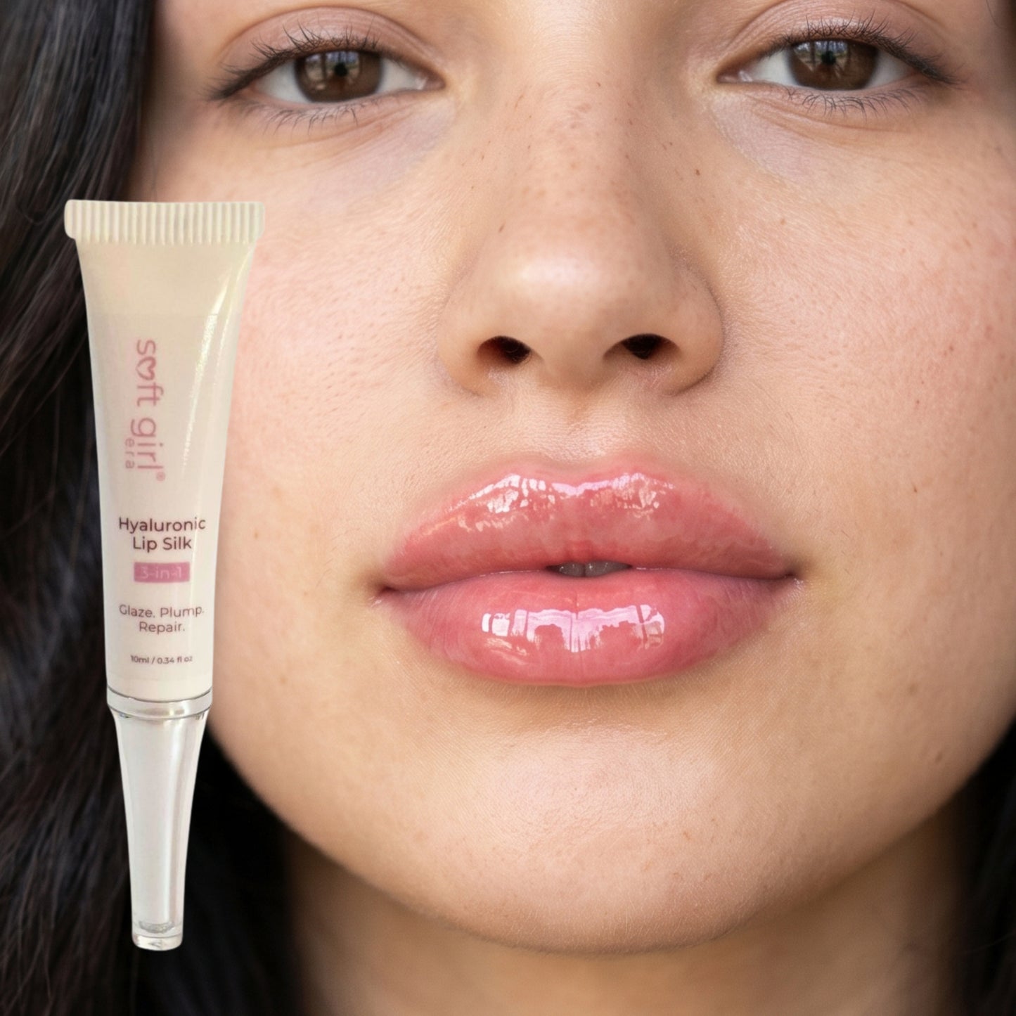 Hyaluronic Lip Silk : Plumping Lip Glaze & Deep Repair