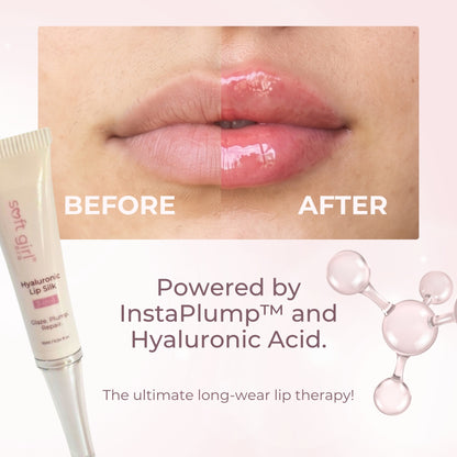 Hyaluronic Lip Silk : Plumping Lip Glaze & Deep Repair