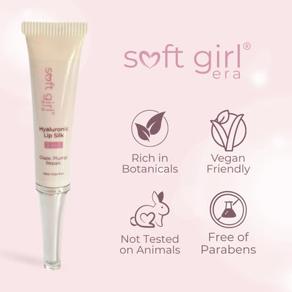 Hyaluronic Lip Silk : Plumping Lip Glaze & Deep Repair