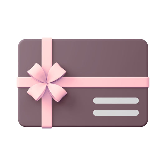 Soft Girl Era - Gift card with a pink ribbon on a white background